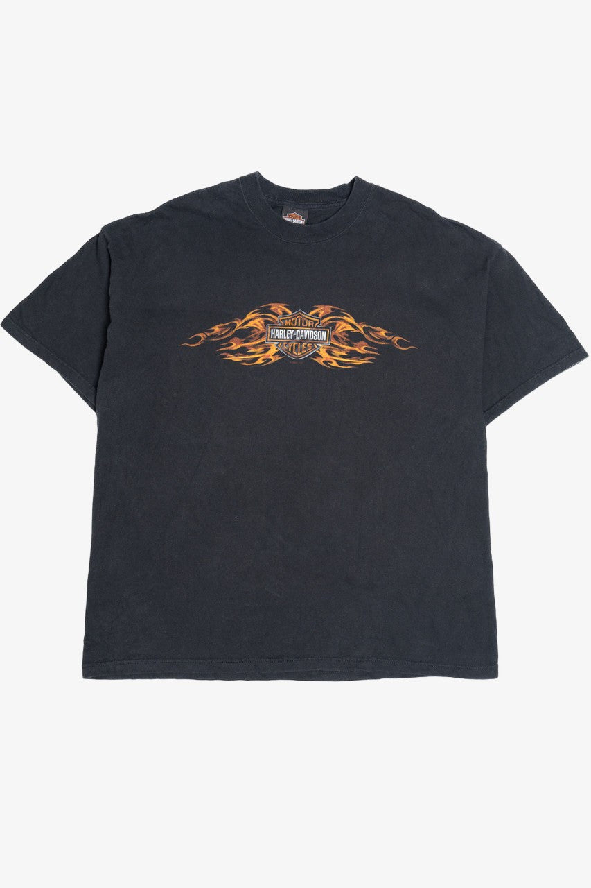 Harley Davidson "Big Island Heat" Kailua-Kona Hula Girl T-Shirt (2000s)