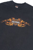 Harley Davidson "Big Island Heat" Kailua-Kona Hula Girl T-Shirt (2000s)