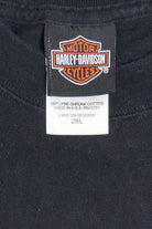 Harley Davidson "Big Island Heat" Kailua-Kona Hula Girl T-Shirt (2000s)