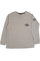 Harley Davidson Myrtle Beach Embroidered Text Long Sleeve Pocket T-Shirt