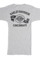 Vintage 1995 "Harley Davidson Legends" Cincinnati Thermal Long Sleeve T-Shirt (1990s)