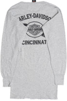 Vintage 1995 "Harley Davidson Legends" Cincinnati Thermal Long Sleeve T-Shirt (1990s)