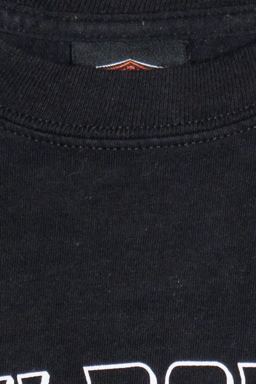 Harley Davidson Skull "Pacific Junction, Iowa" Long Sleeve T-Shirt (2010s)