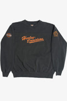 Vintage Distressed Harley Davidson Savannah Embroidered Sweatshirt (1990s)