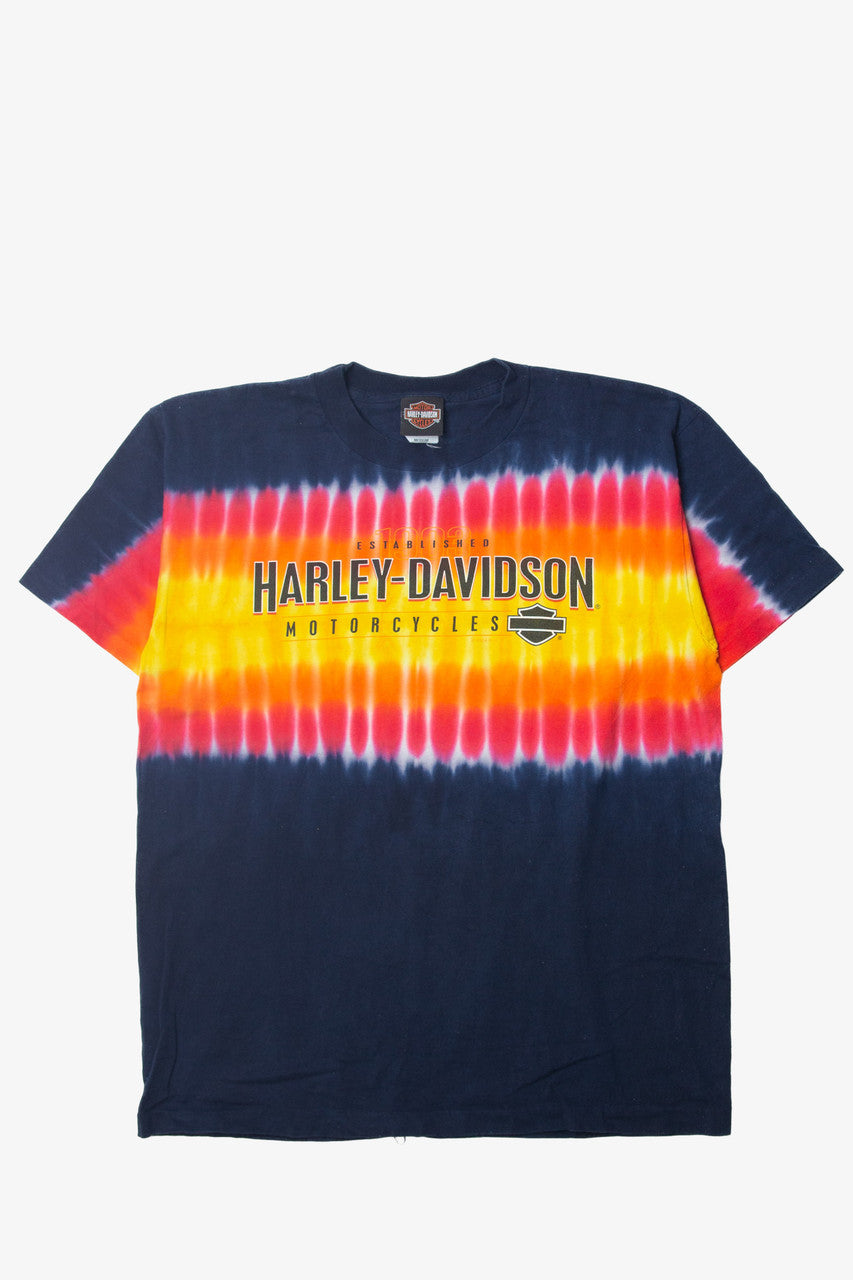 Vintage  Harley Davidson Tie Dye T-Shirt (2000s)