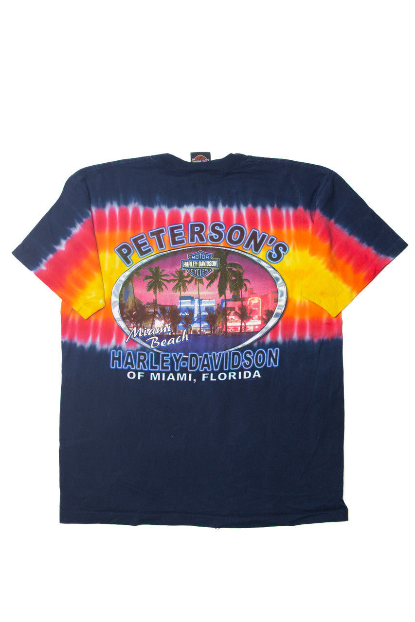 Vintage  Harley Davidson Tie Dye T-Shirt (2000s)