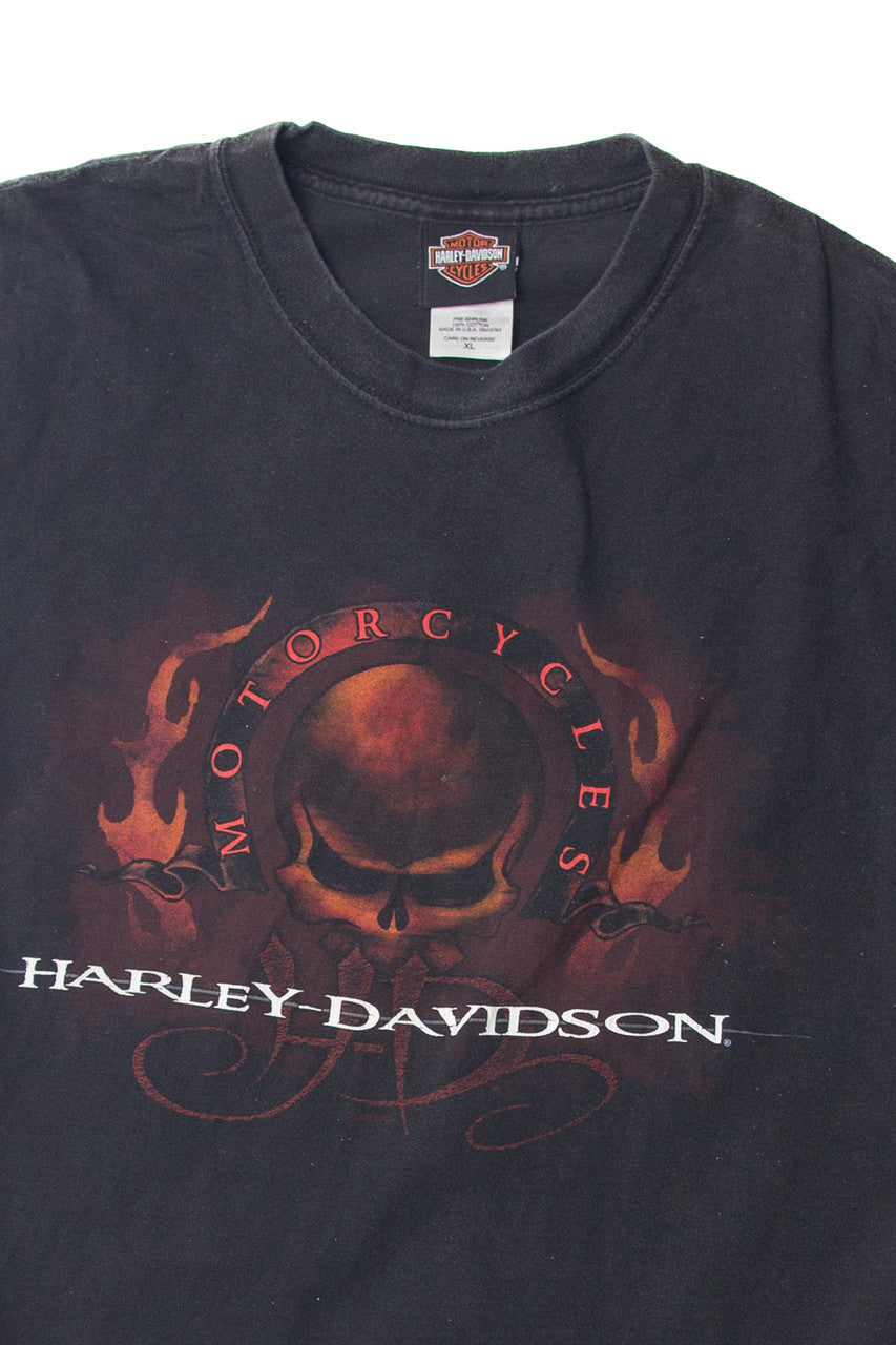 Vintage  Harley Davidson "Casper, Wyoming" T-Shirt (2000s)