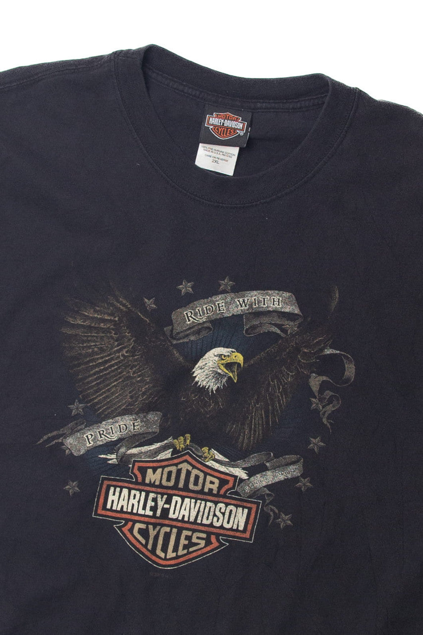  Harley Davidson "Faneuil Hall Boston" T-Shirt (2000s)