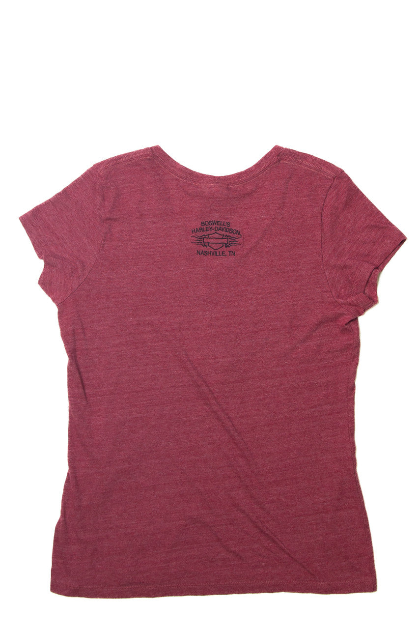 Boswell's Harley Davidson Sequin T-Shirt