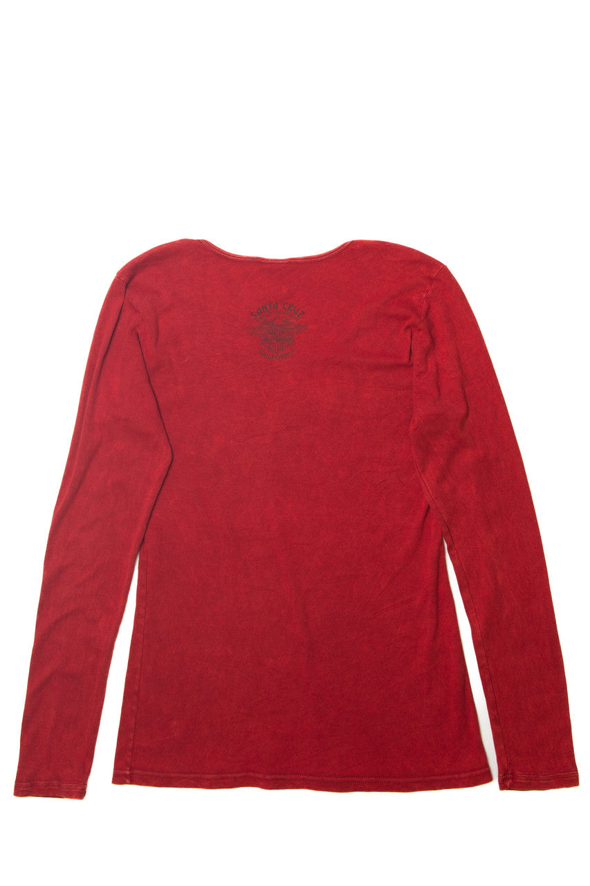  Santa Cruz Harley Davidson Long Sleeve T-Shirt