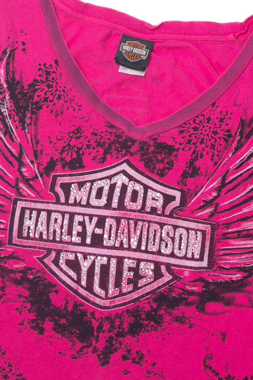 Pink Durango Harley Davidson T-Shirt