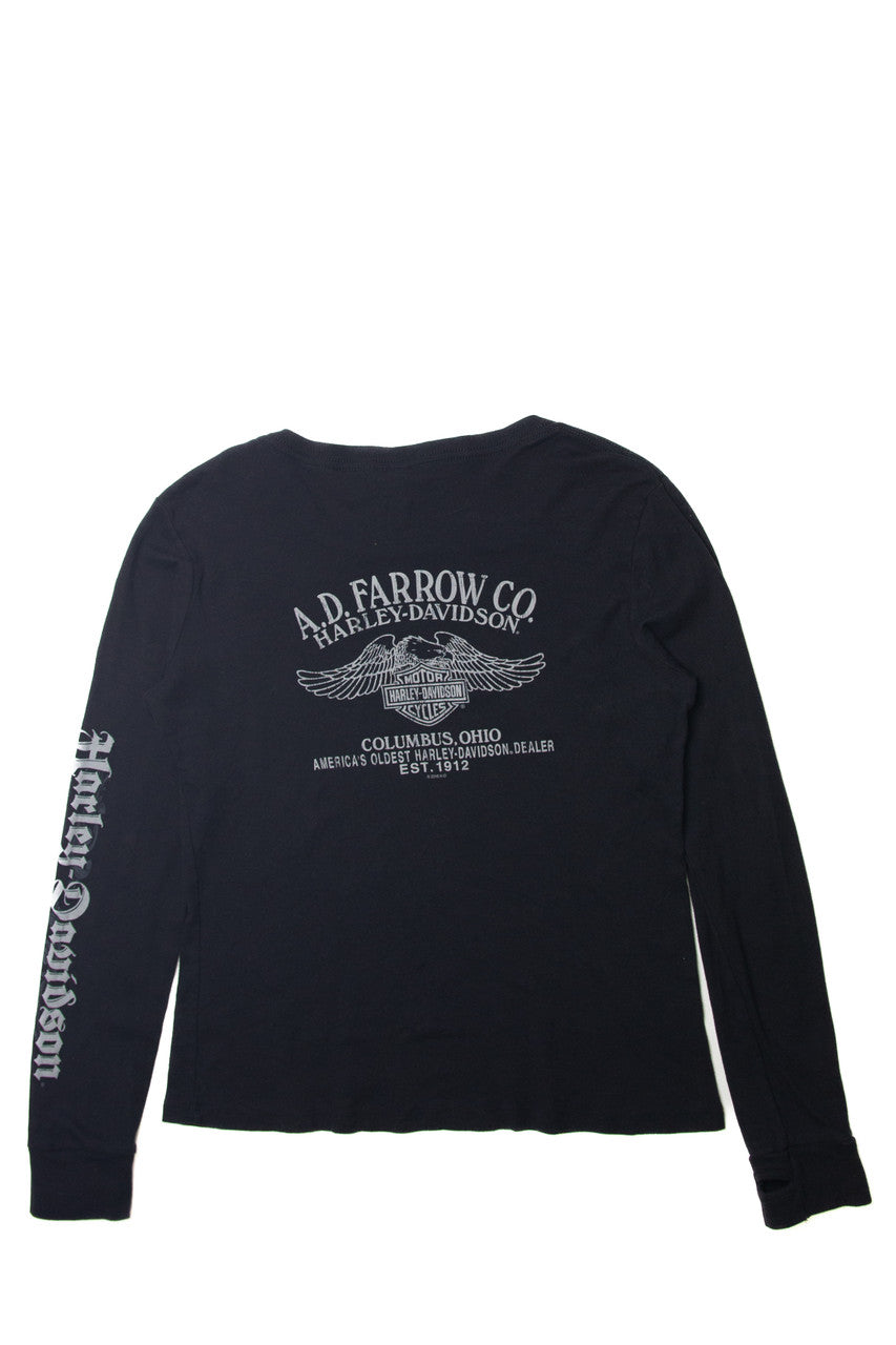  A.D Farrow Co. Harley Davidson T-Shirt (2010s)