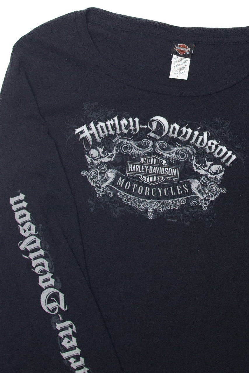  A.D Farrow Co. Harley Davidson T-Shirt (2010s)