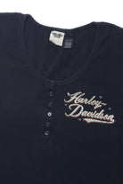  Harley Davidson Quarter Button Up T-Shirt