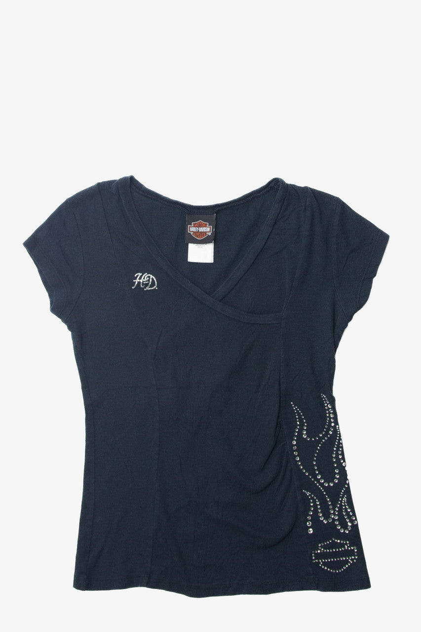 Livermore Bejeweled Harley Davidson T-Shirt