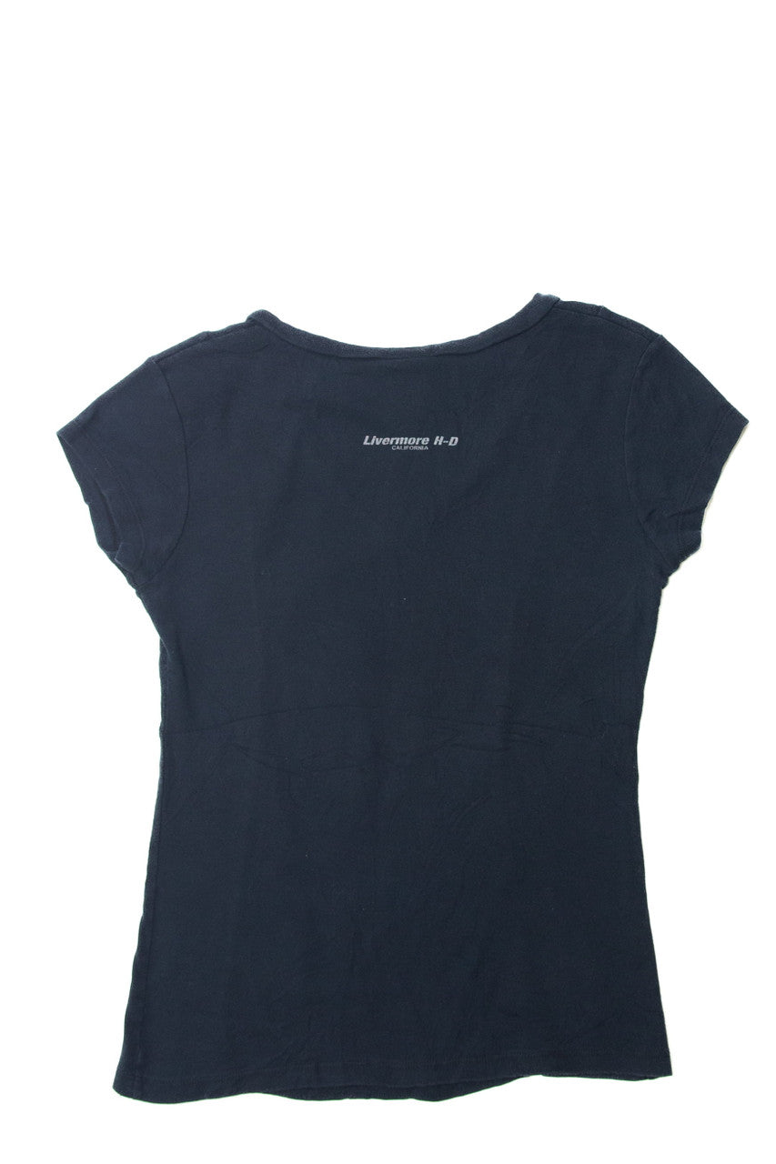 Livermore Bejeweled Harley Davidson T-Shirt