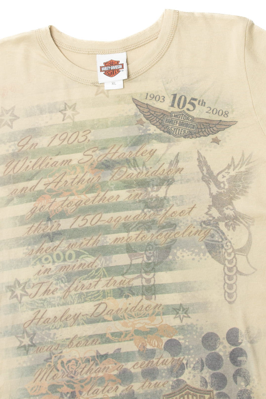  Harley Davidson 105th Anniversary T-Shirt (2000s)