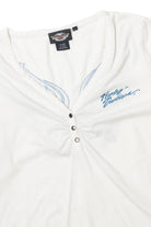   Harley Davidson Quarter button Up T-Shirt