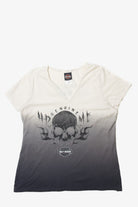  Harley Davidson Skull Gradient T-Shirt (2010s)