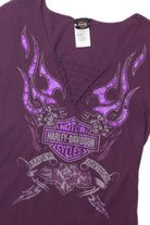  Purple Harley Davidson Las Vegas T-Shirt (2010s)