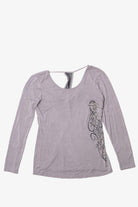 Harley Davidson Bejeweled Open Back T-Shirt