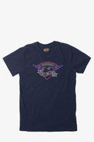   Harley Davidson Heart Rainbow T-Shirt