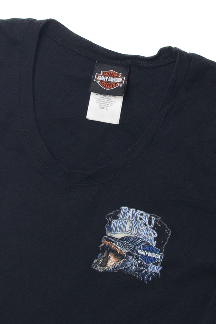  Harley Davidson Bayou Thunder T-Shirt (2010s)