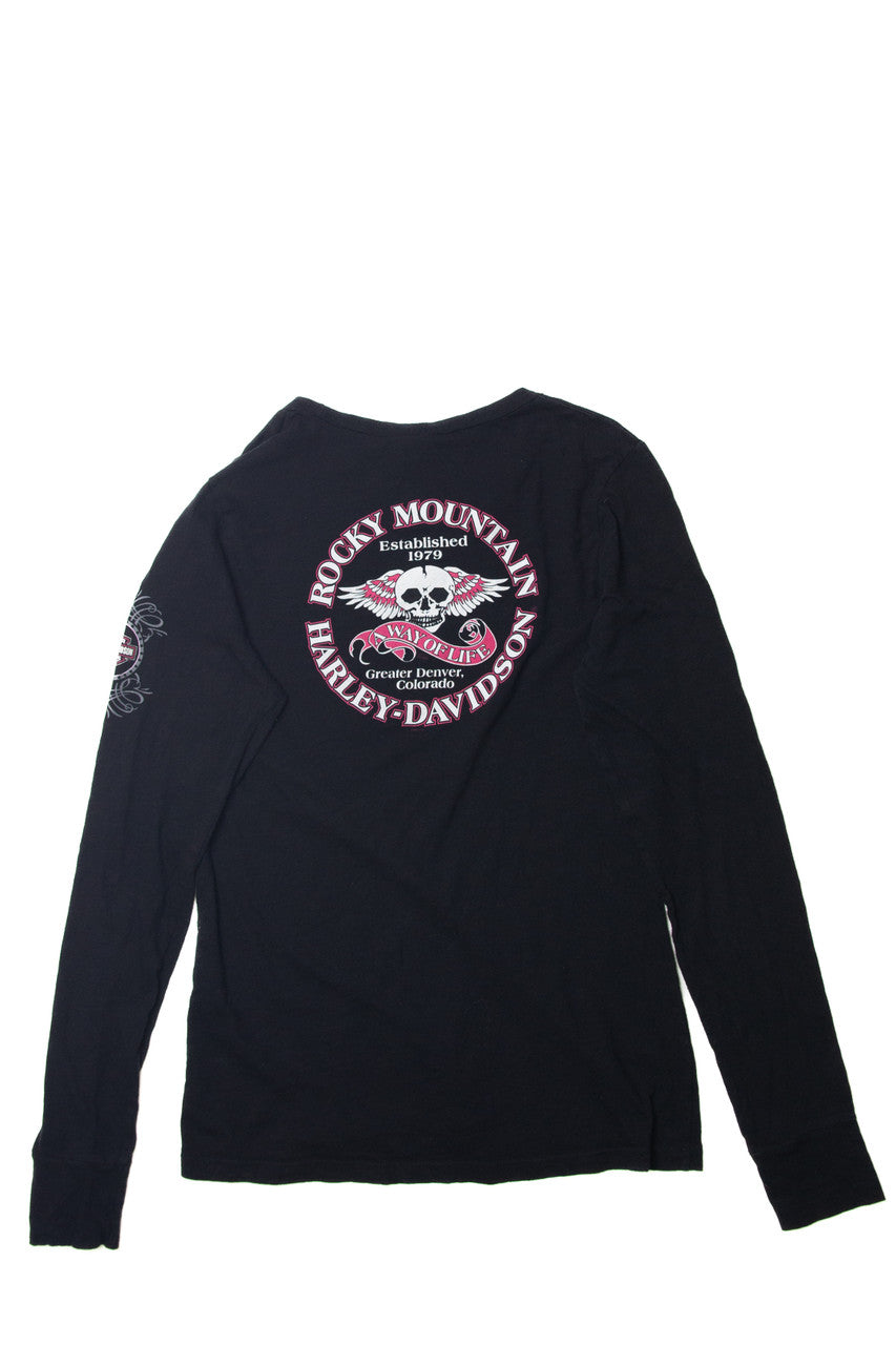  Harley Davidson Rocky Mountain T-Shirt (2010s)
