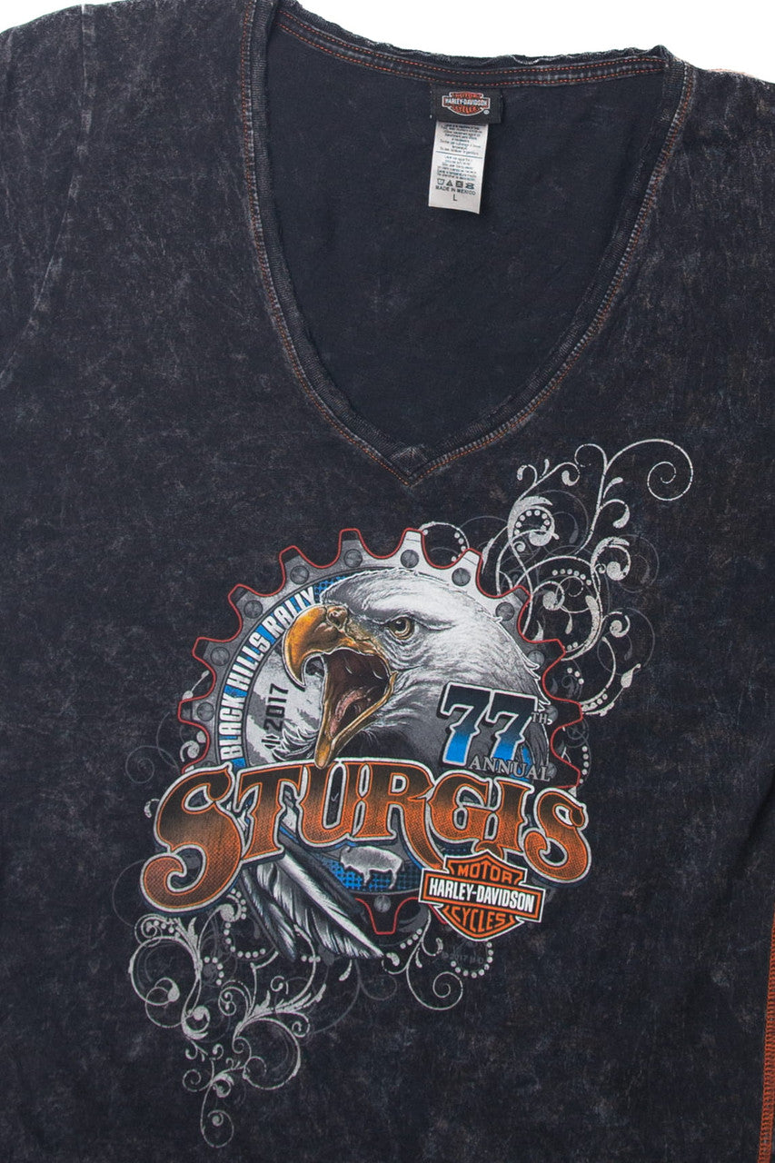  Harley Davidson 77 Annual Sturgis T-Shirt