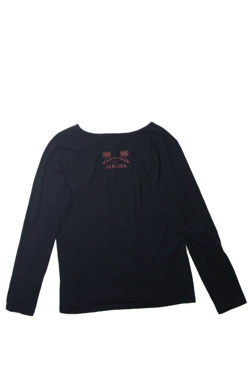  Harley Davidson Jamaica Long Sleeve T-Shirt (2000s)