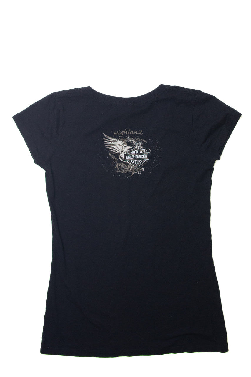  Harley Davidson Highland Somerset, PA T-Shirt (2010s)