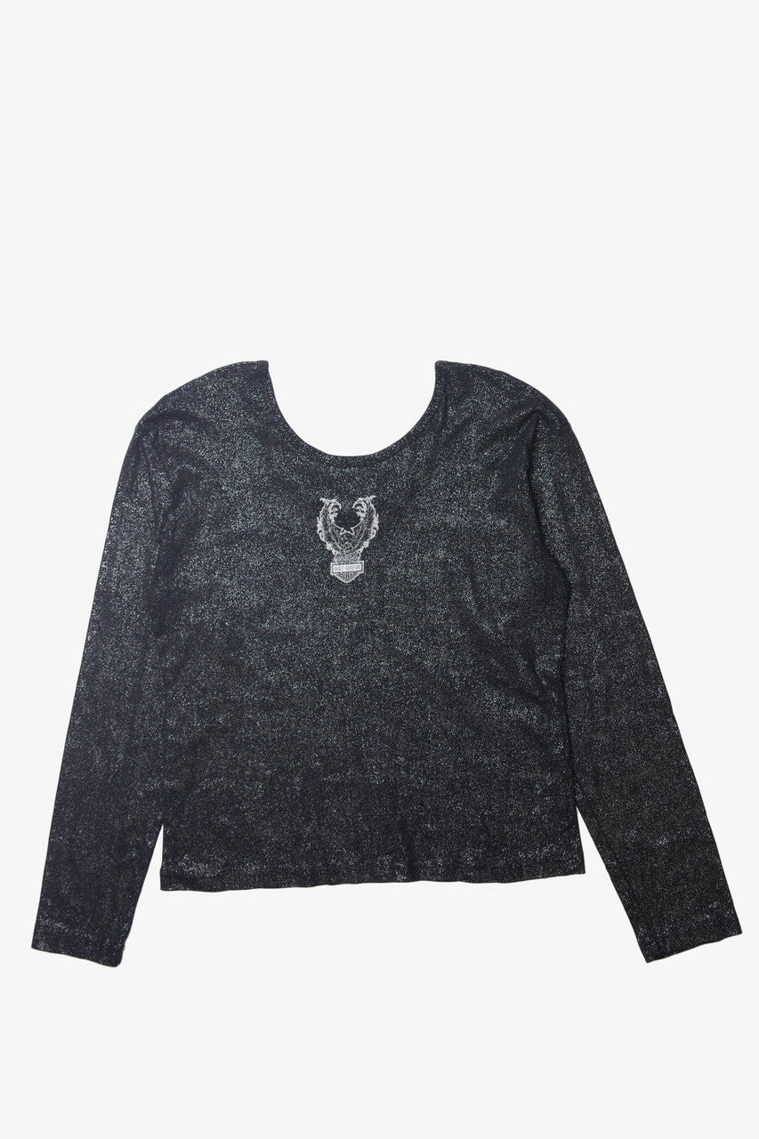   Sparkly Harley Davidson Seacoast T-Shirt