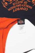 Harley Davidson V Neck Open Back T-Shirt (2010s)