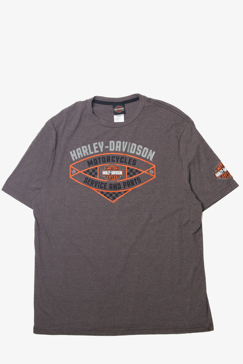  Harley Davidson Motorcycles Service And Parts T-Shirt (2010s)