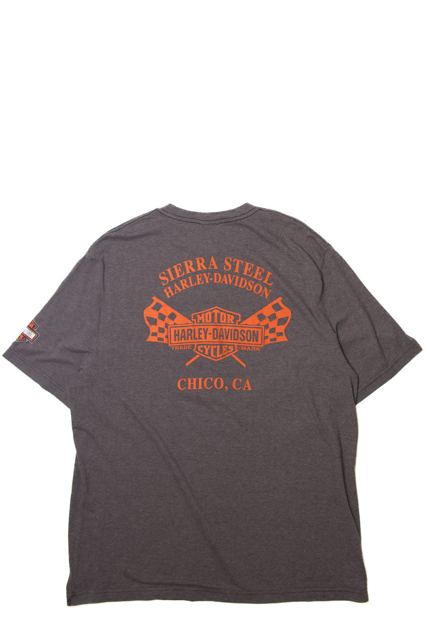  Harley Davidson Motorcycles Service And Parts T-Shirt (2010s)