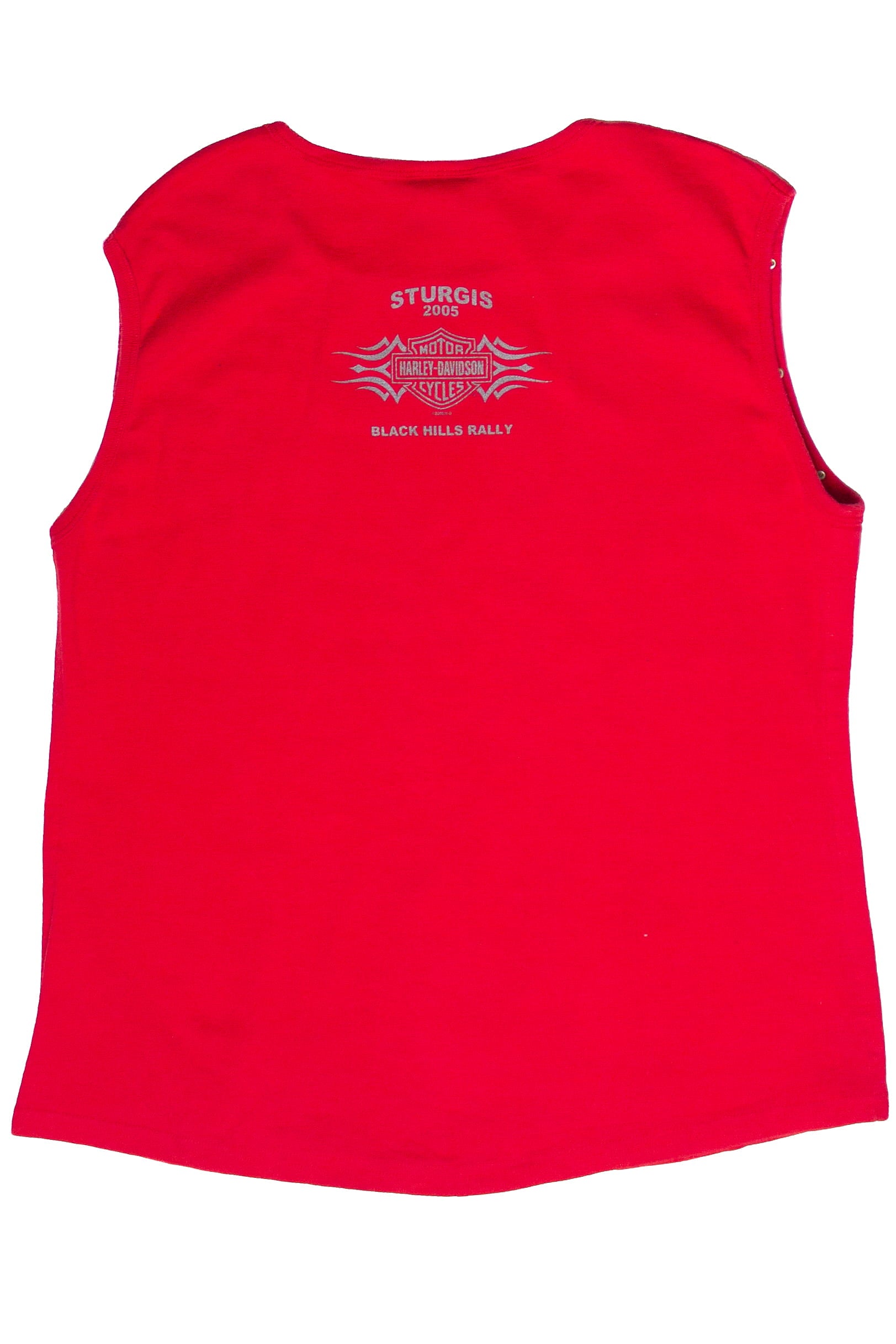 Vintage Nail Head Stud Sturgis Rally Harley Davidson Tank Top (2005)