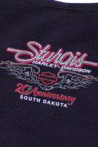 Sturgis 20th Anniversary Tie Dye 3/4 Sleeve Harley Davidson T-Shirt (2007)