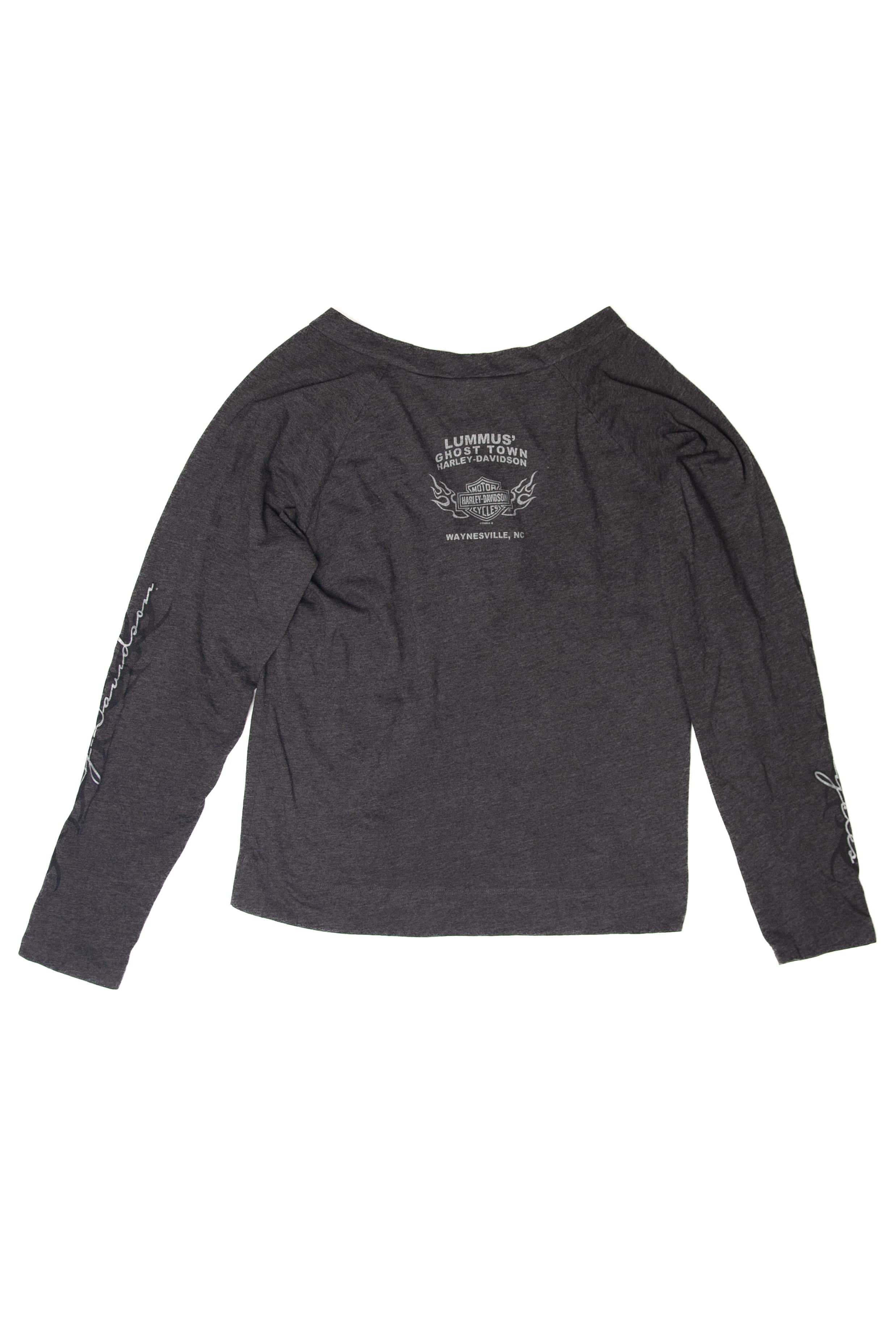 Recycled Harley Davidson Long Sleeve T-Shirt (2000s)