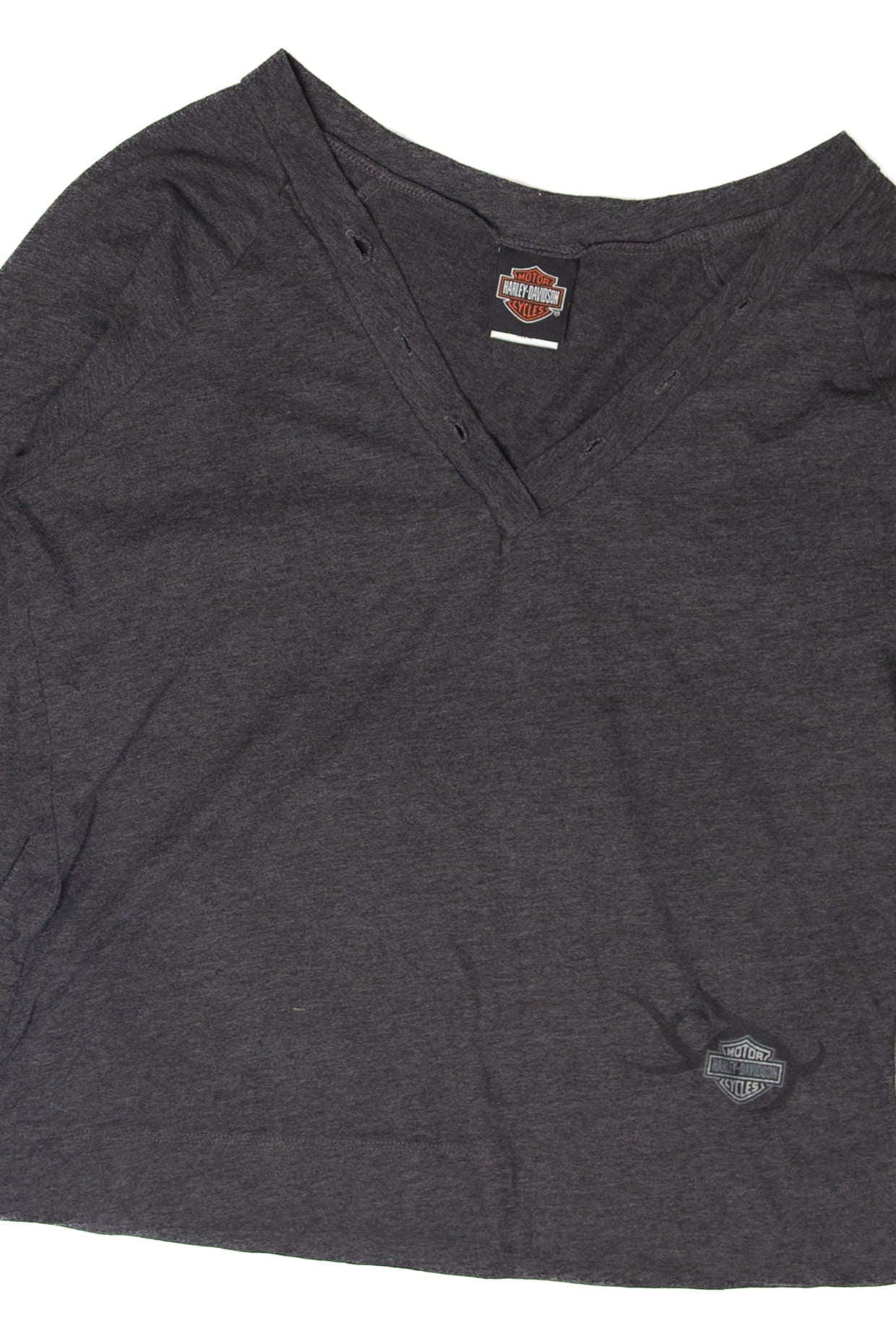 Recycled Harley Davidson Long Sleeve T-Shirt (2000s)