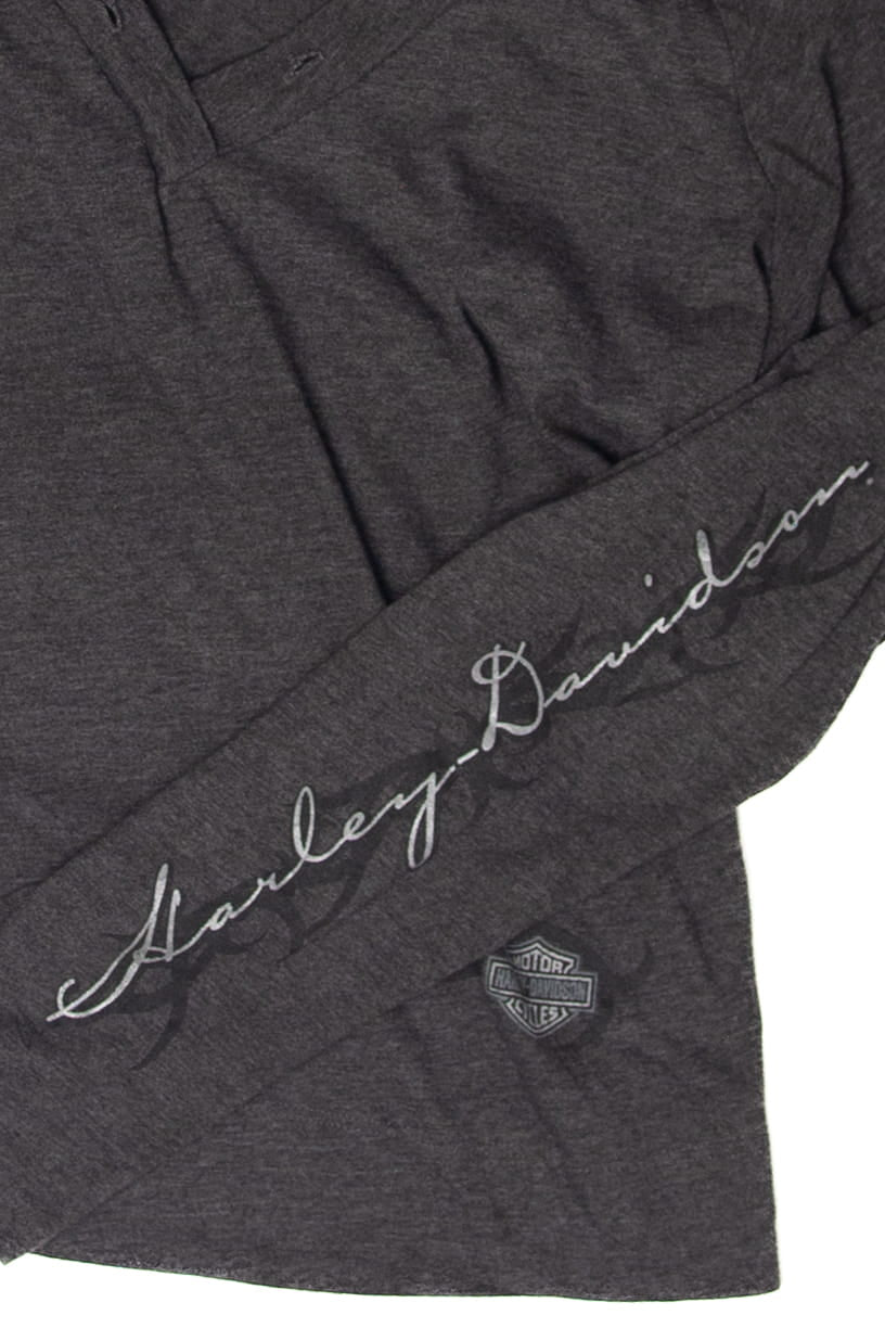 Recycled Harley Davidson Long Sleeve T-Shirt (2000s)