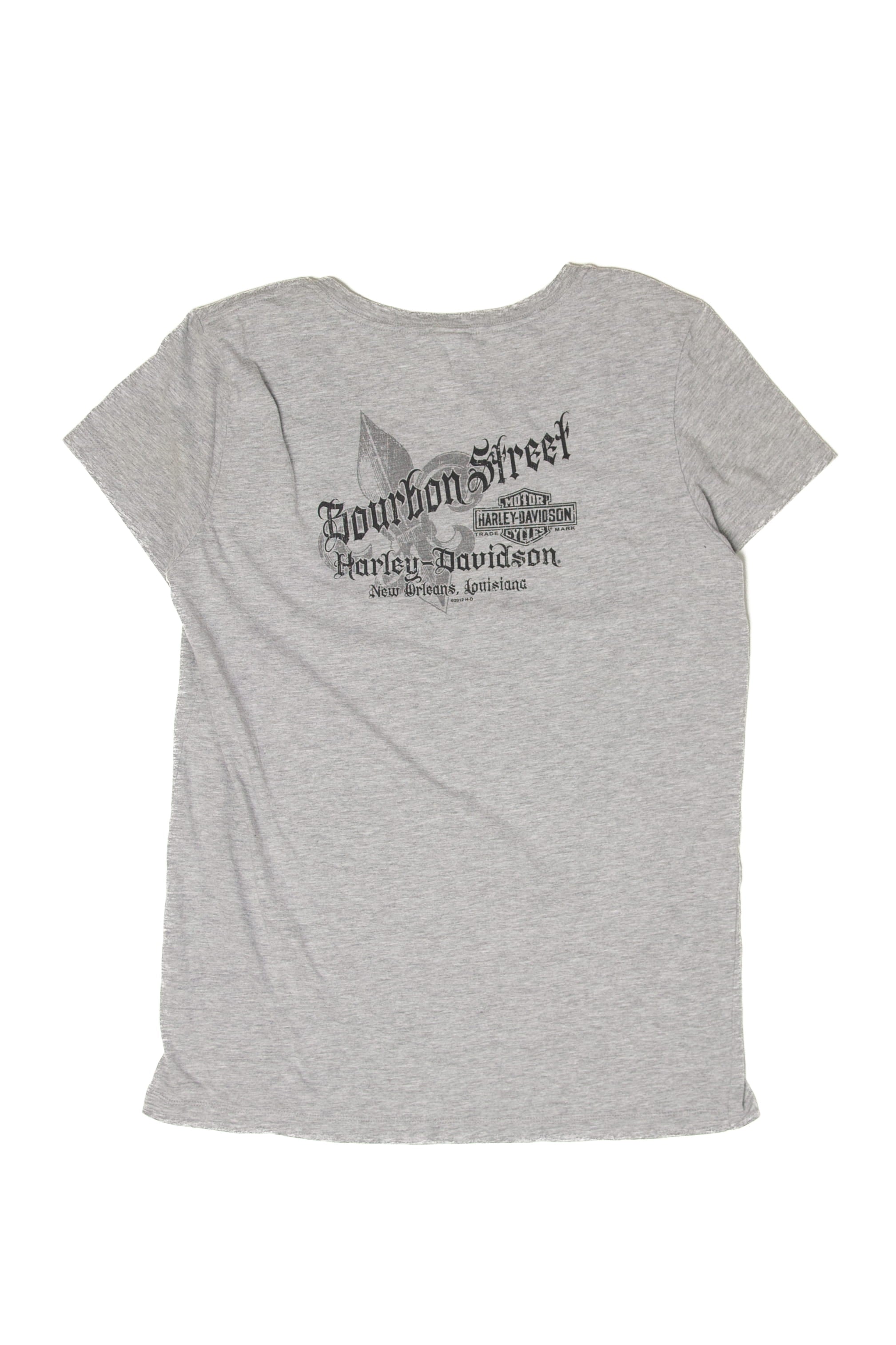 Recycled Clover Bourbon Street Harley Davidson T-Shirt (2010s)