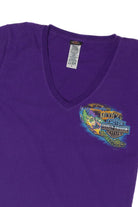 Recycled Purple Harley Davidson T-Shirt (2010s)