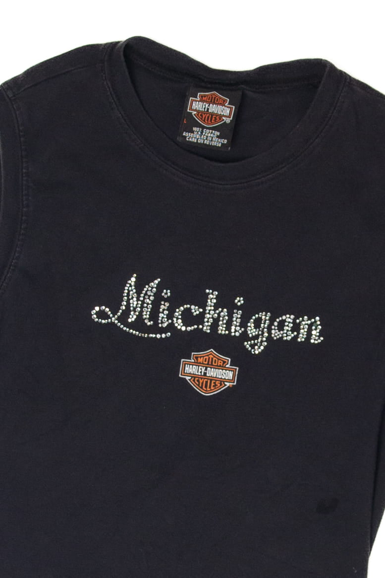 Vintage Michigan Harley Davidson T-Shirt (2000s)