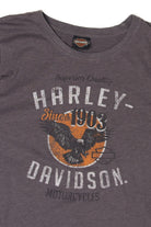Recycled Gray Harley Davidson T-Shirt