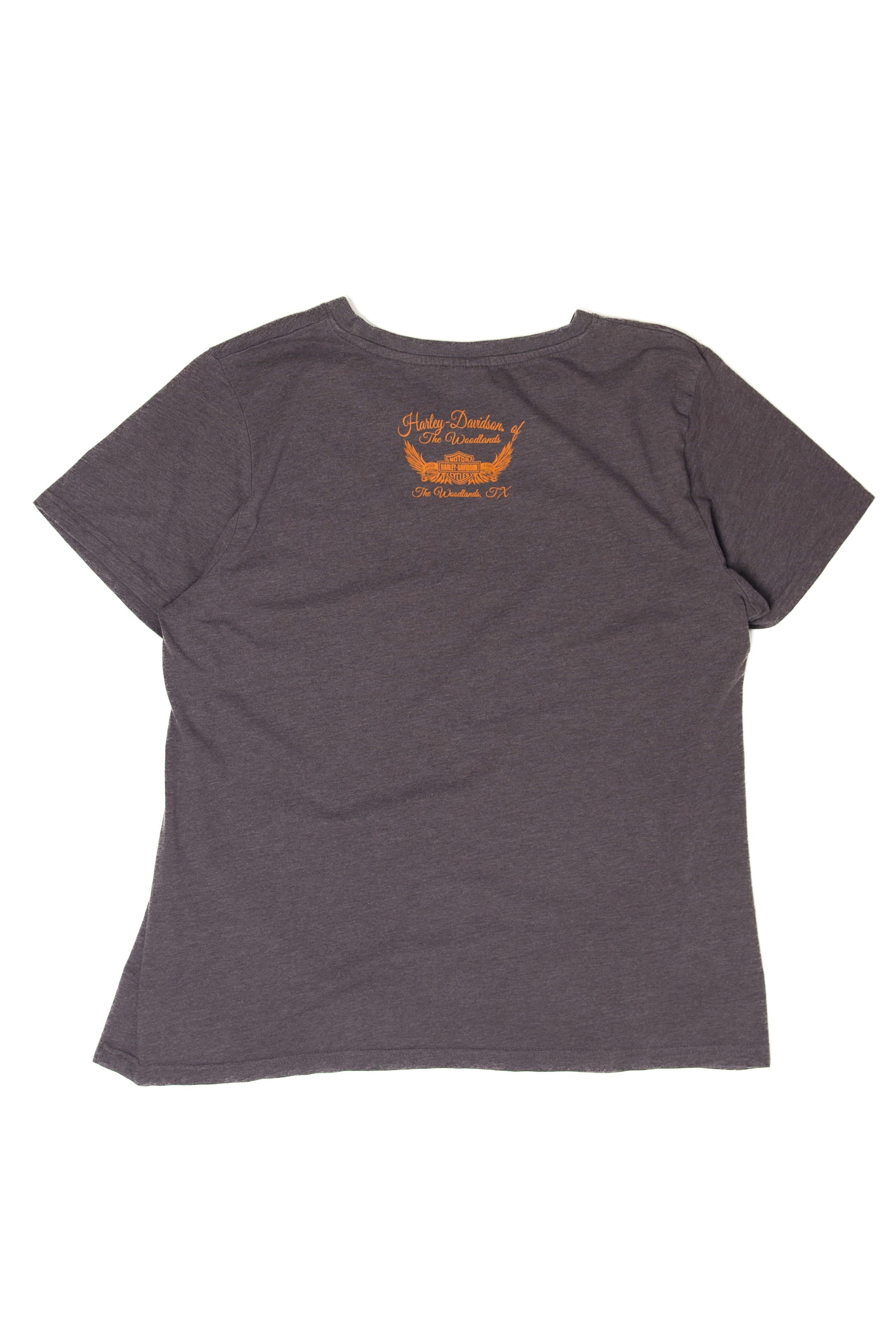 Recycled Gray Harley Davidson T-Shirt