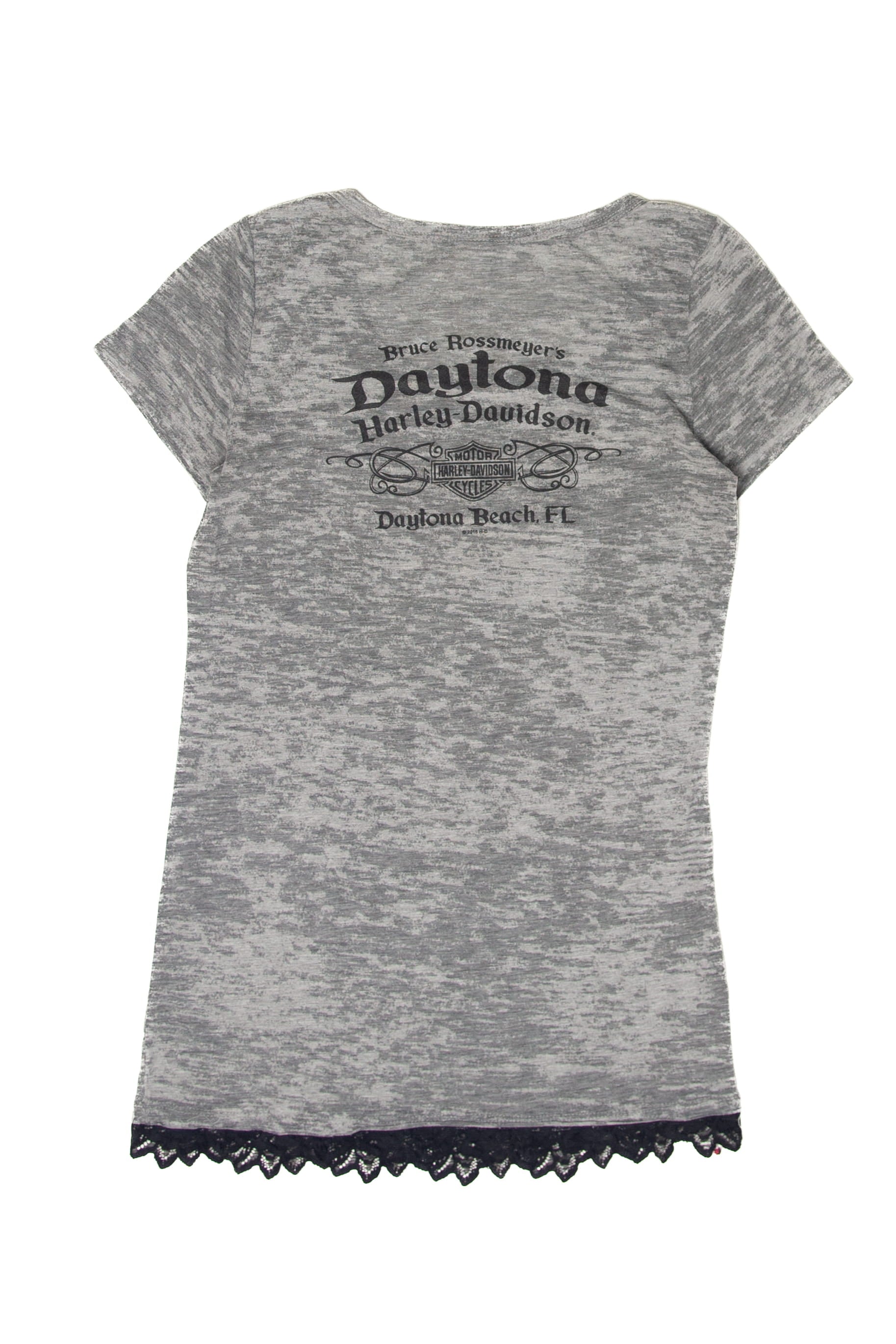 Recycled Lacey Harley Davidson T-Shirt (2010s)