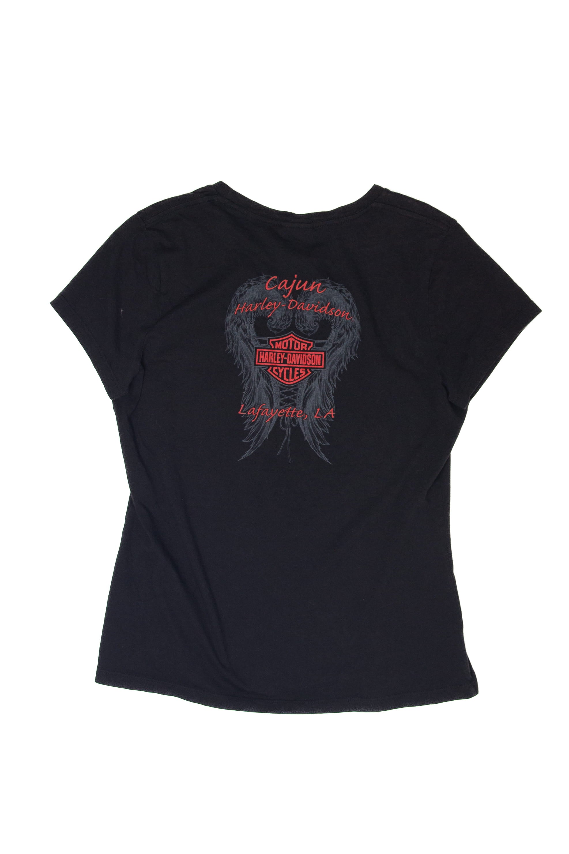 Recycled Skull Harley Davidson T-Shirt (2010s)