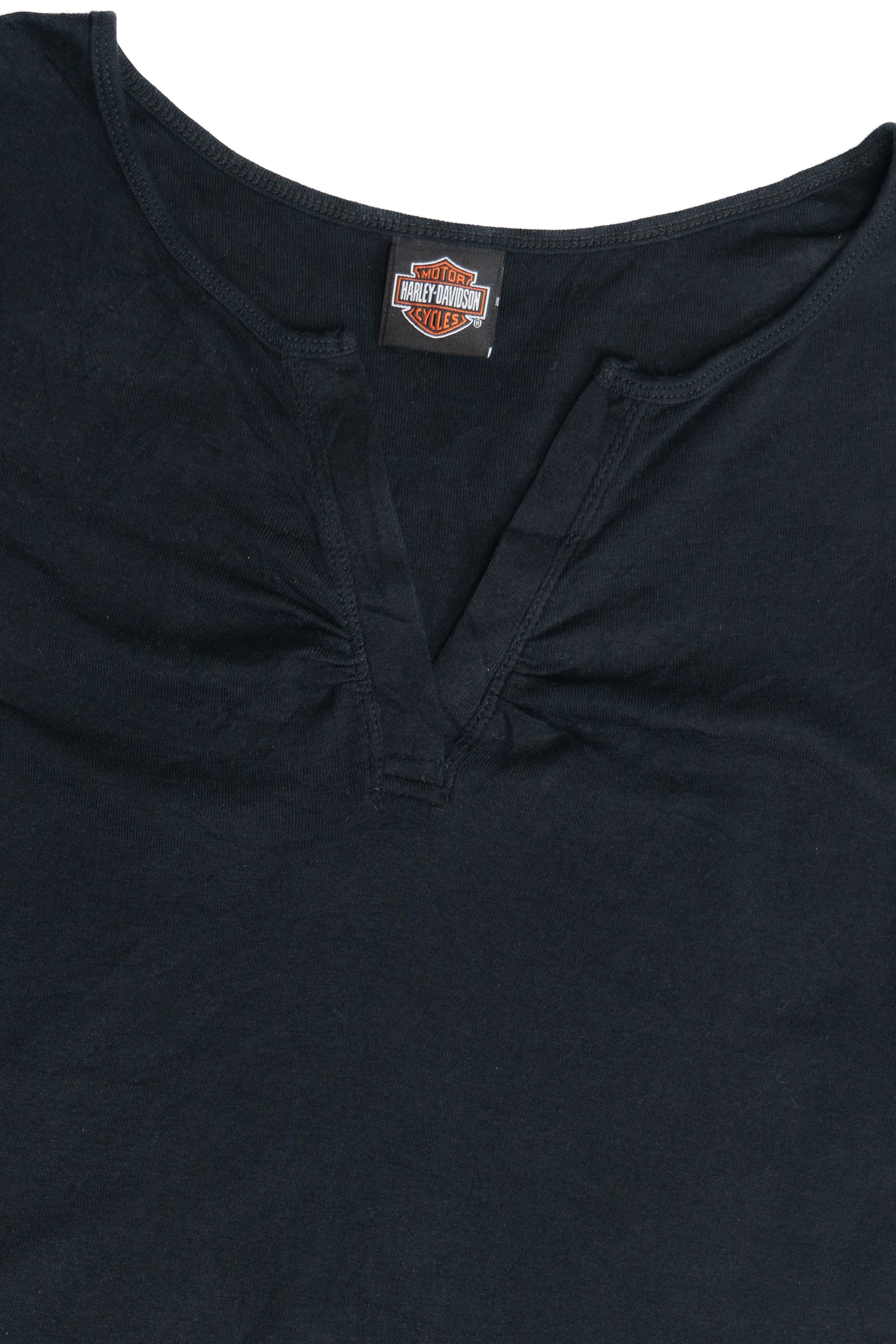 Harley Davidson Walnut Creek Women's Long Sleeve V-Neck T-Shirt
