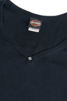 Harley Davidson Rhinestone Cocoa Beach Long Sleeve T-Shirt