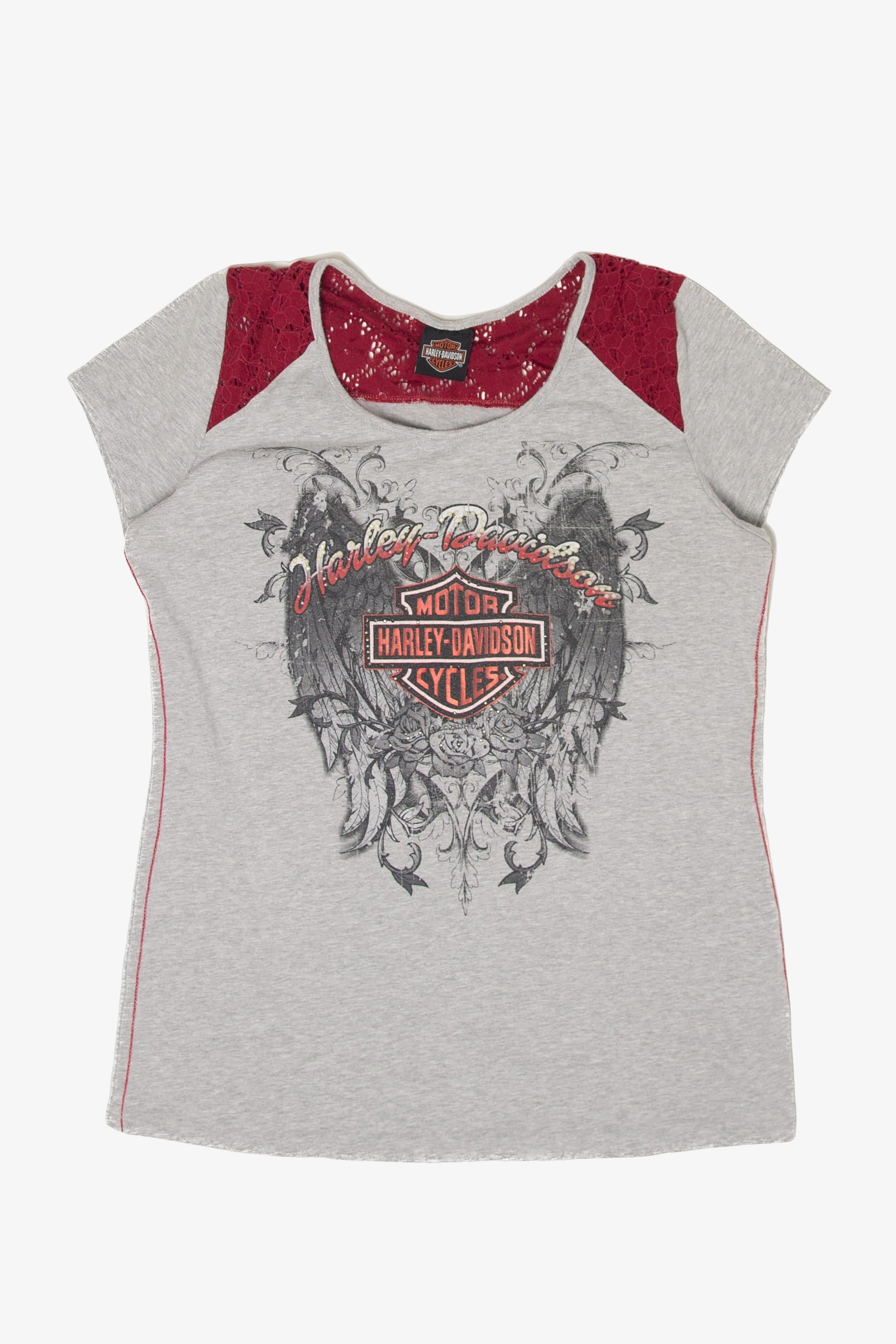 Recycled Lacey Harley Davidson T-Shirt